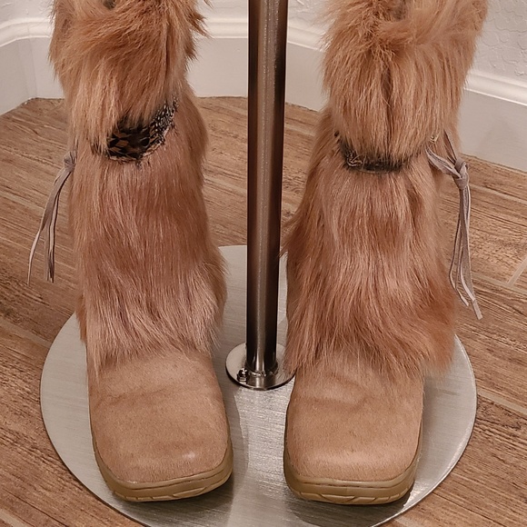 bearpaw inka genuine sheepskin footbed boot